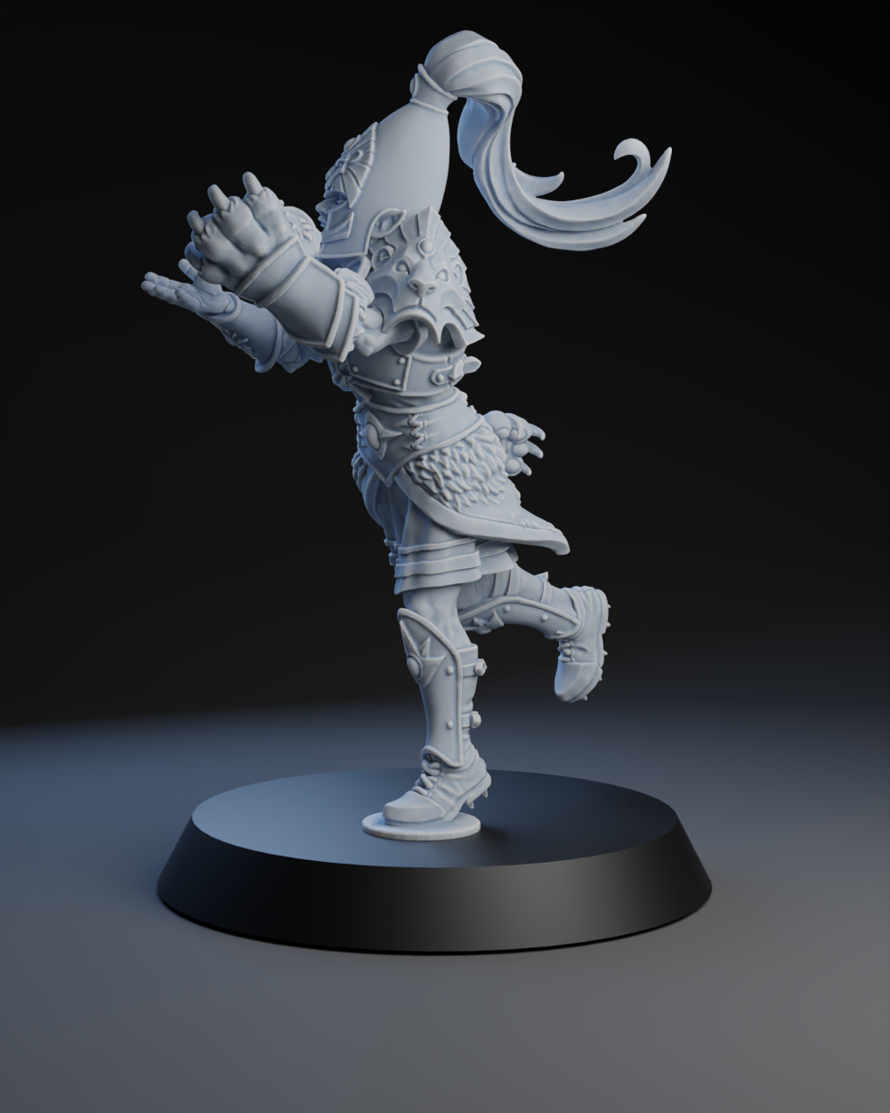 Elven Nobles - Catcher 02 | Brutefun Miniatures | Resin