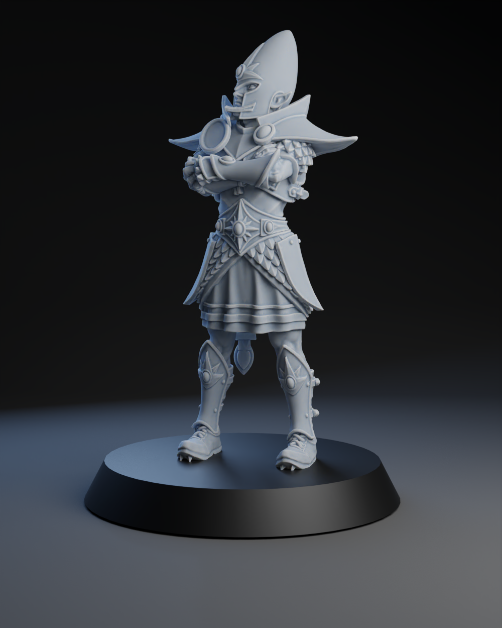 Elven Nobles - Lineman 01 | Brutefun Miniatures | Resin