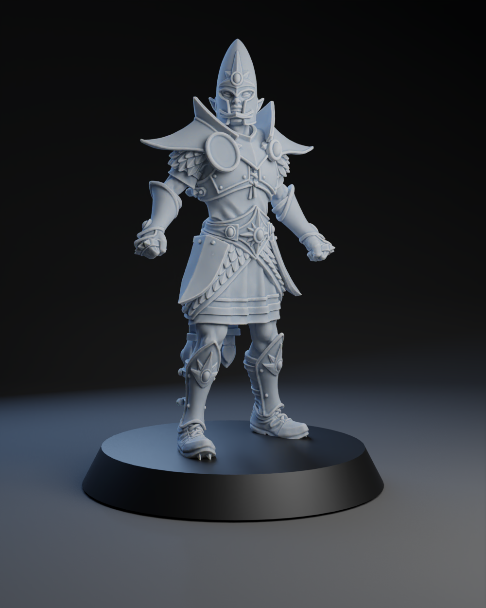 Elven Nobles - Lineman 03 | Brutefun Miniatures | Resin