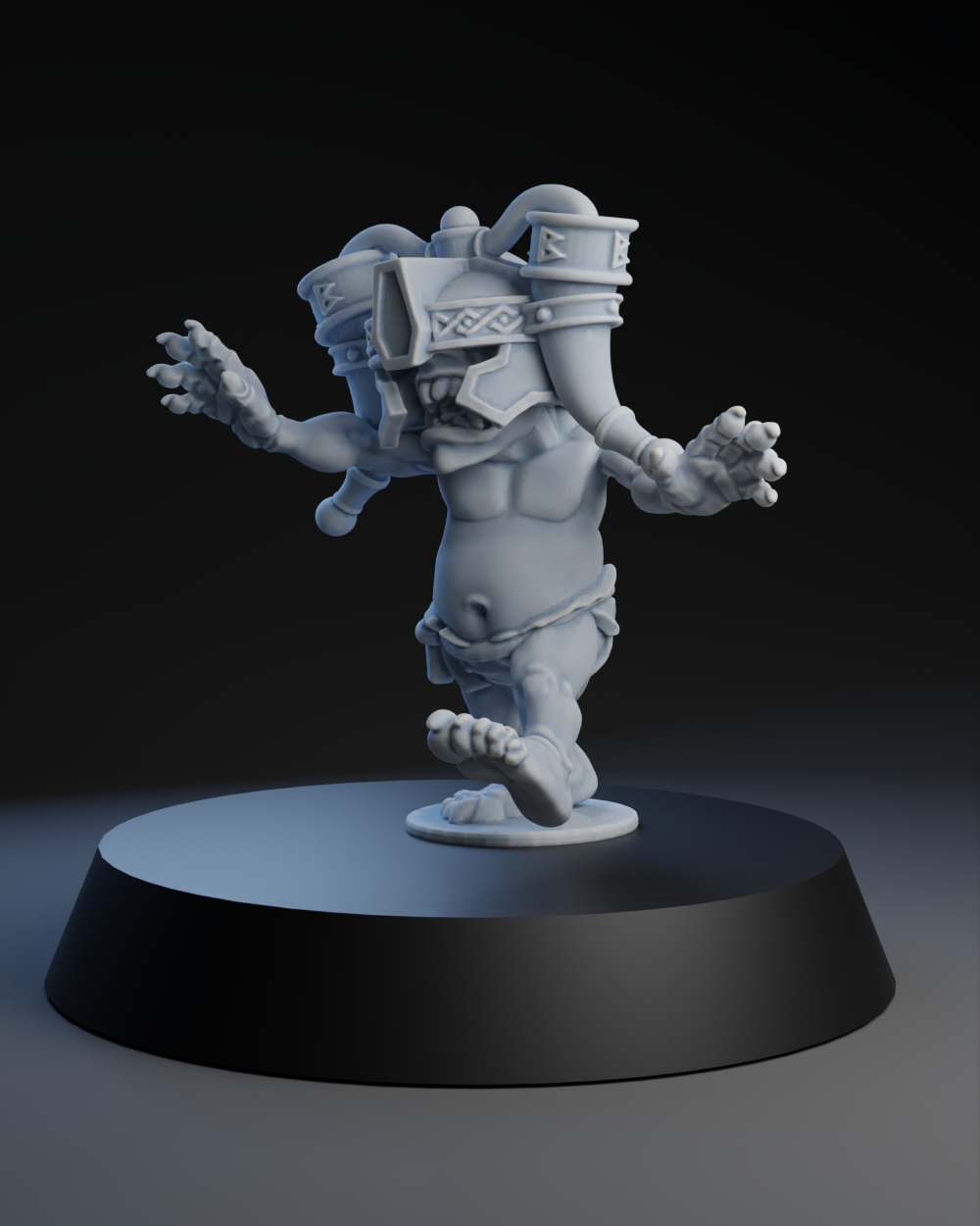 Snottingham Skwurtz Team - Rookies All (7pcs) | Brutefun Miniatures | Resin