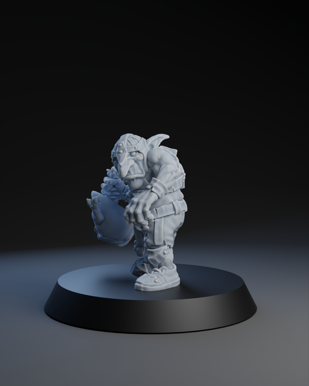 Pig Iron Pummelers Team - Goblin 03 | Brutefun Miniatures | Resin