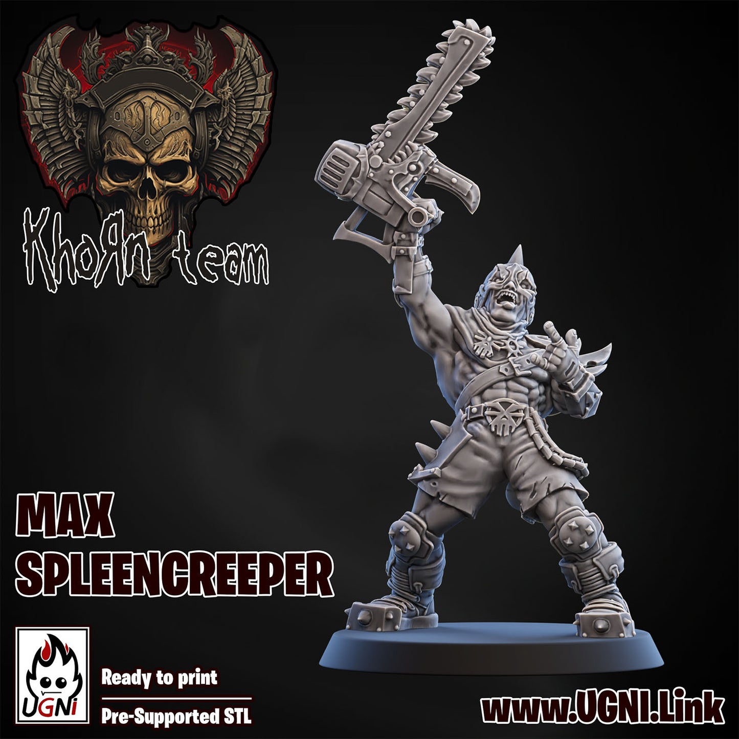 Star Player - Max Spleencreeper | UGNI Miniatures | Resin