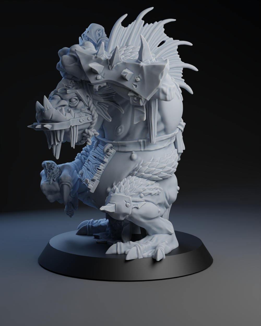 Snottingham Skwurtz Team - Troll 01 | Brutefun Miniatures | Resin