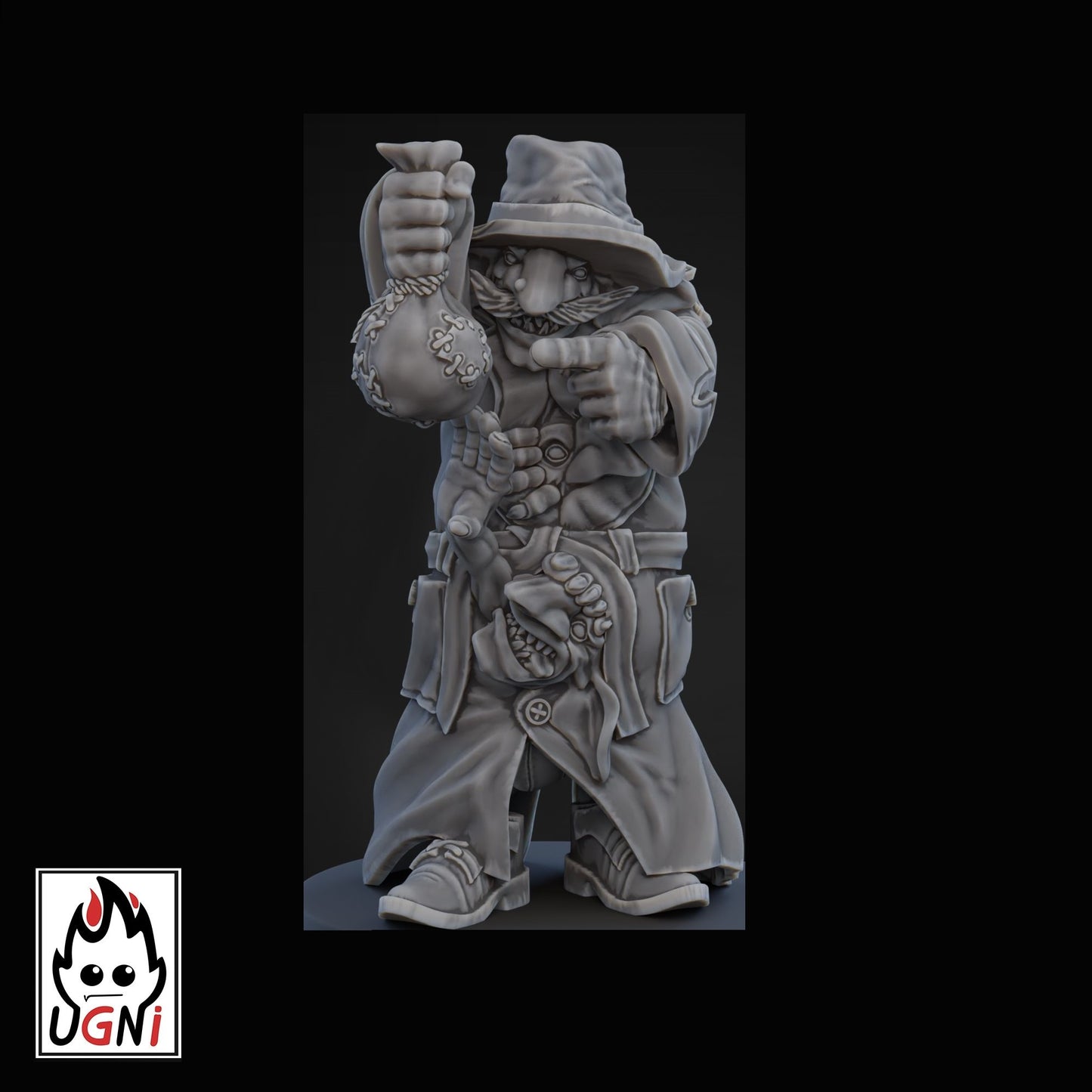 Goblin Bribe Coach | UGNI Miniatures | Resin