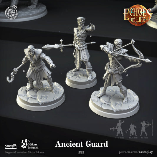 Ancient Guard - Echoes of Life | Cast N Play | Resin