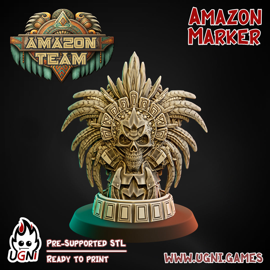 Amazons Team - Amazon | UGNI Miniatures | Resin