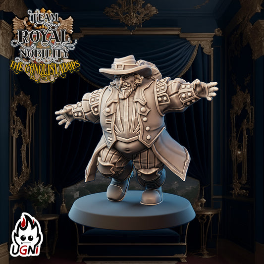 Conquistadors - Royal Nobility Bodyguard 03 | UGNI Miniatures | Resin