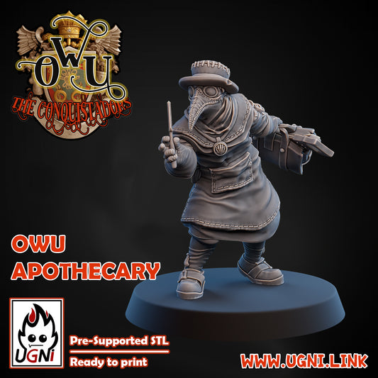 Conquistadors Apothecary | UGNI Miniatures | Resin