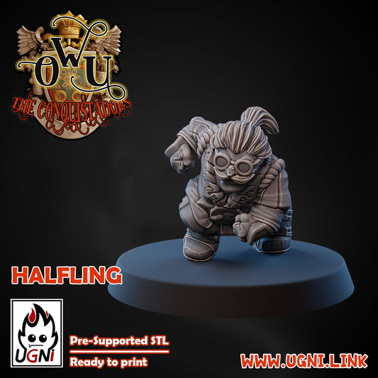 Conquistadors Halfling 04 | UGNI Miniatures | Resin