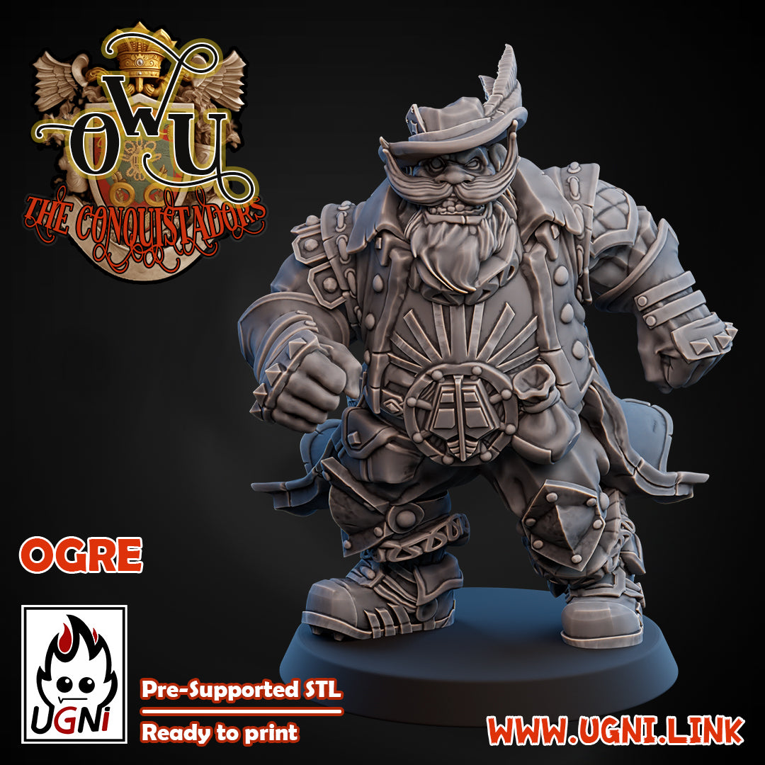 Conquistadors Ogre | UGNI Miniatures | Resin