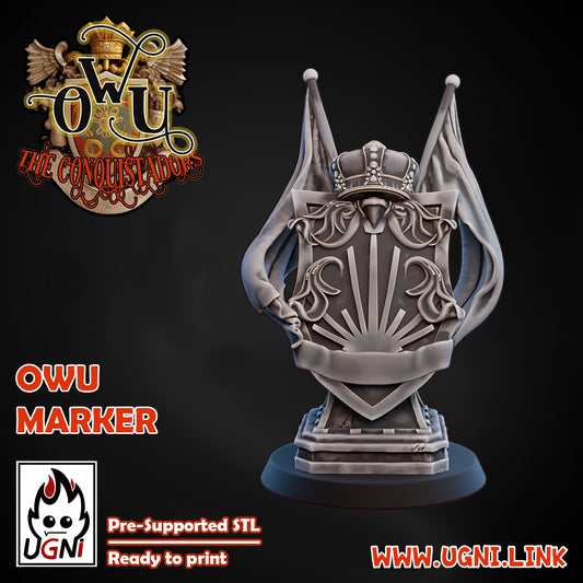 Conquistadors Team Marker | UGNI Miniatures | Resin