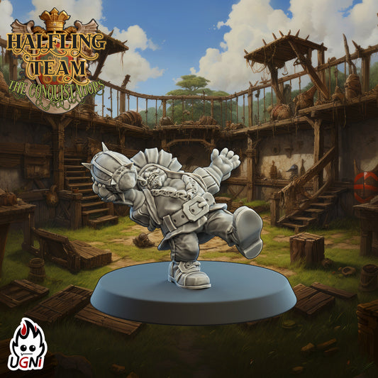 Halfling Booster Pack - Catcher 01 | UGNI Miniatures | Resin