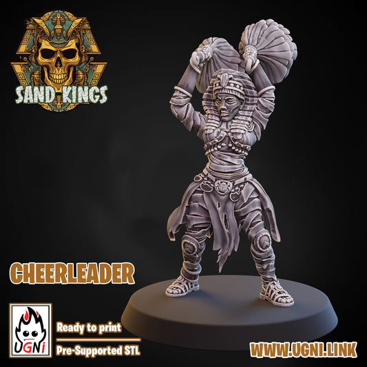 Sand Kings - Cheerleader 01 | UGNI Miniatures | Resin