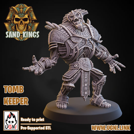 Sand Kings - Tomb Keeper 01 | UGNI Miniatures | Resin