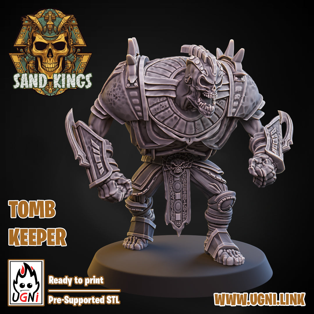 Sand Kings - Tomb Keeper 02 | UGNI Miniatures | Resin