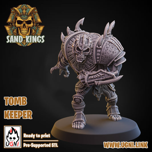 Sand Kings - Tomb Keeper 04 | UGNI Miniatures | Resin