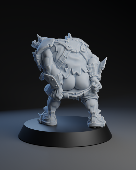 Pig Iron Pummelers Team - Lineman 04 | Brutefun Miniatures | Resin