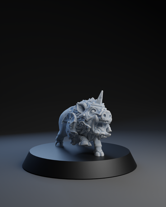 Pig Iron Pummelers Team - Pig | Brutefun Miniatures | Resin