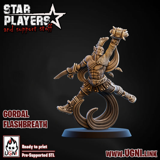 Star Player - Gordal Flashbreath | UGNI Miniatures | Resin