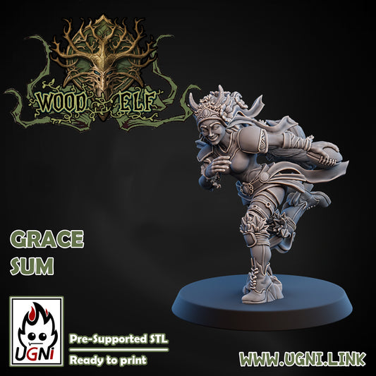 Star Player - Grace Sum | UGNI Miniatures | Resin