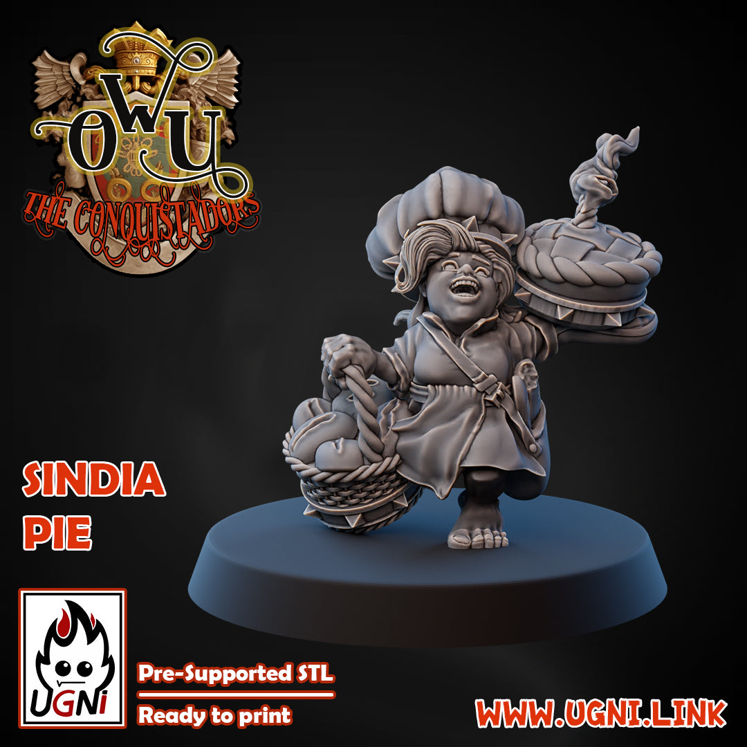 Star Player - Sindia Pie | UGNI Miniatures | Resin