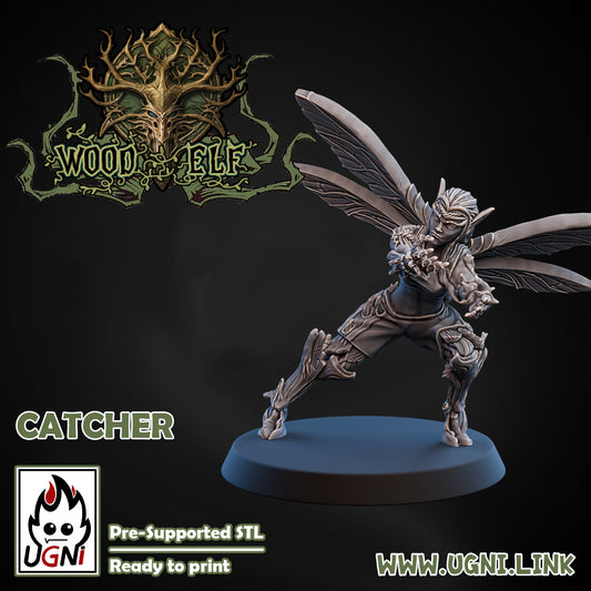 Wood Elf - Catcher 04 | UGNI Miniatures | Resin