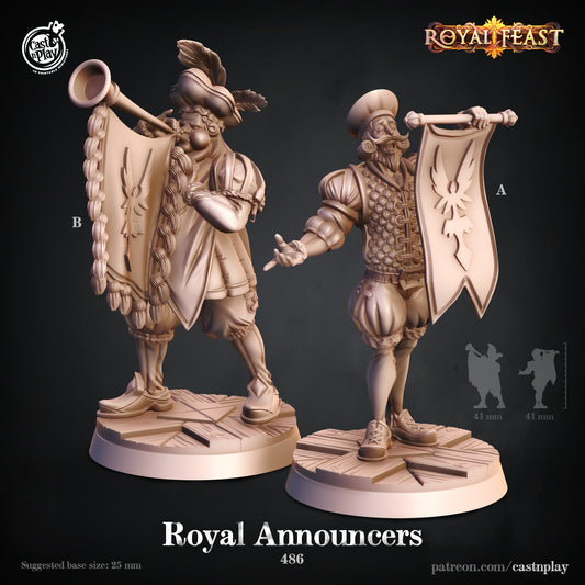Royal Announcers - Royal Feast | Cast N Play | Resin