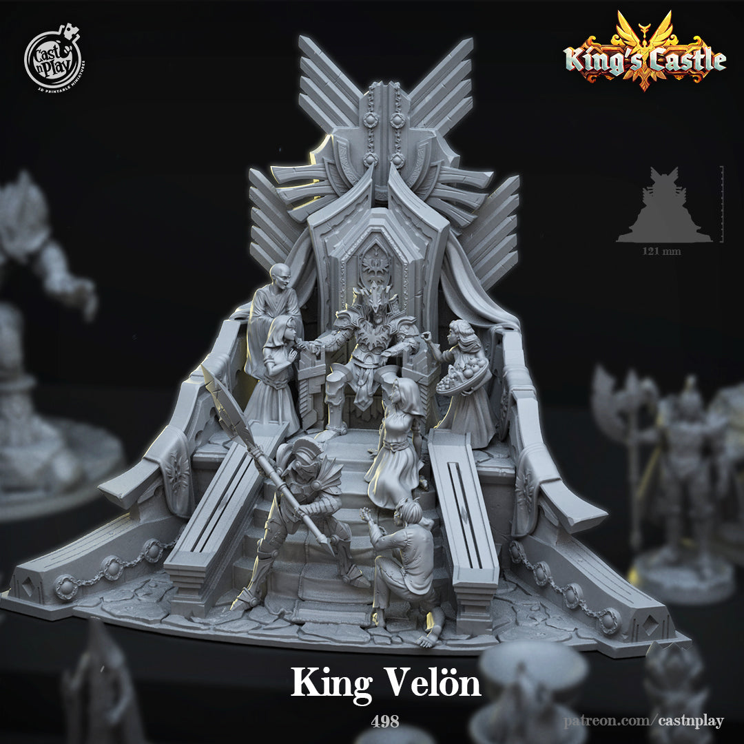 King Velon - King's Castle | Cast N Play | Resin