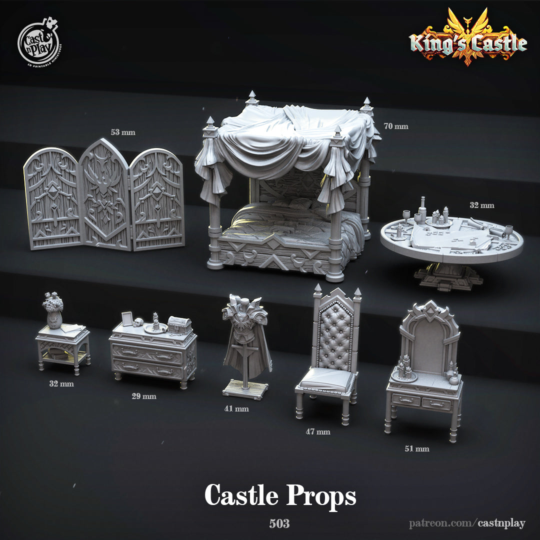 Castle Props - King's Castle | Cast N Play | Resin