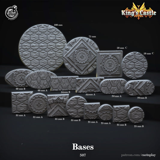 Bases - King's Castle | Cast N Play | Resin