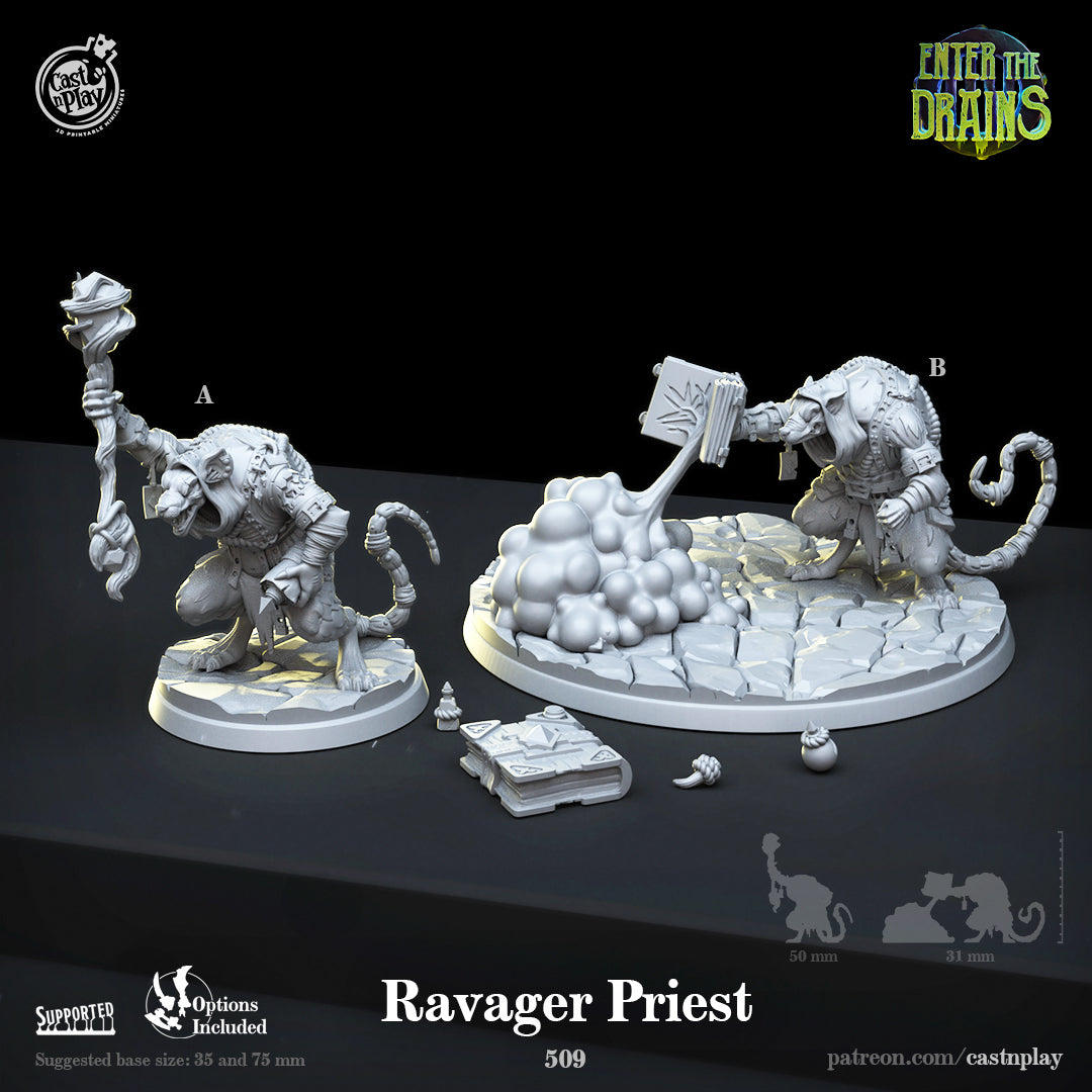 Ravager Priest - Enter the Drains | Cast N Play | Resin