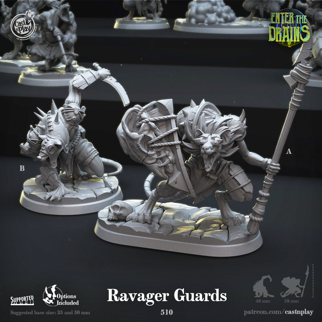 Ravager Guards - Enter the Drains | Cast N Play | Resin