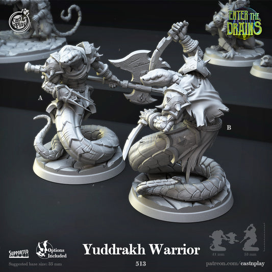 Yuddrakh Warrior - Enter the Drains | Cast N Play | Resin