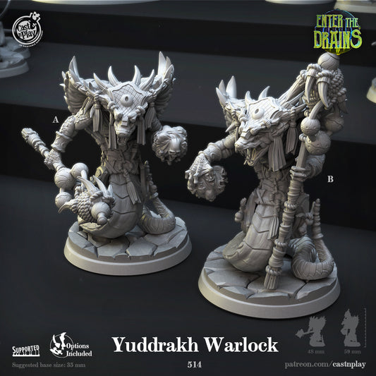 Yuddrakh Warlock - Enter the Drains | Cast N Play | Resin