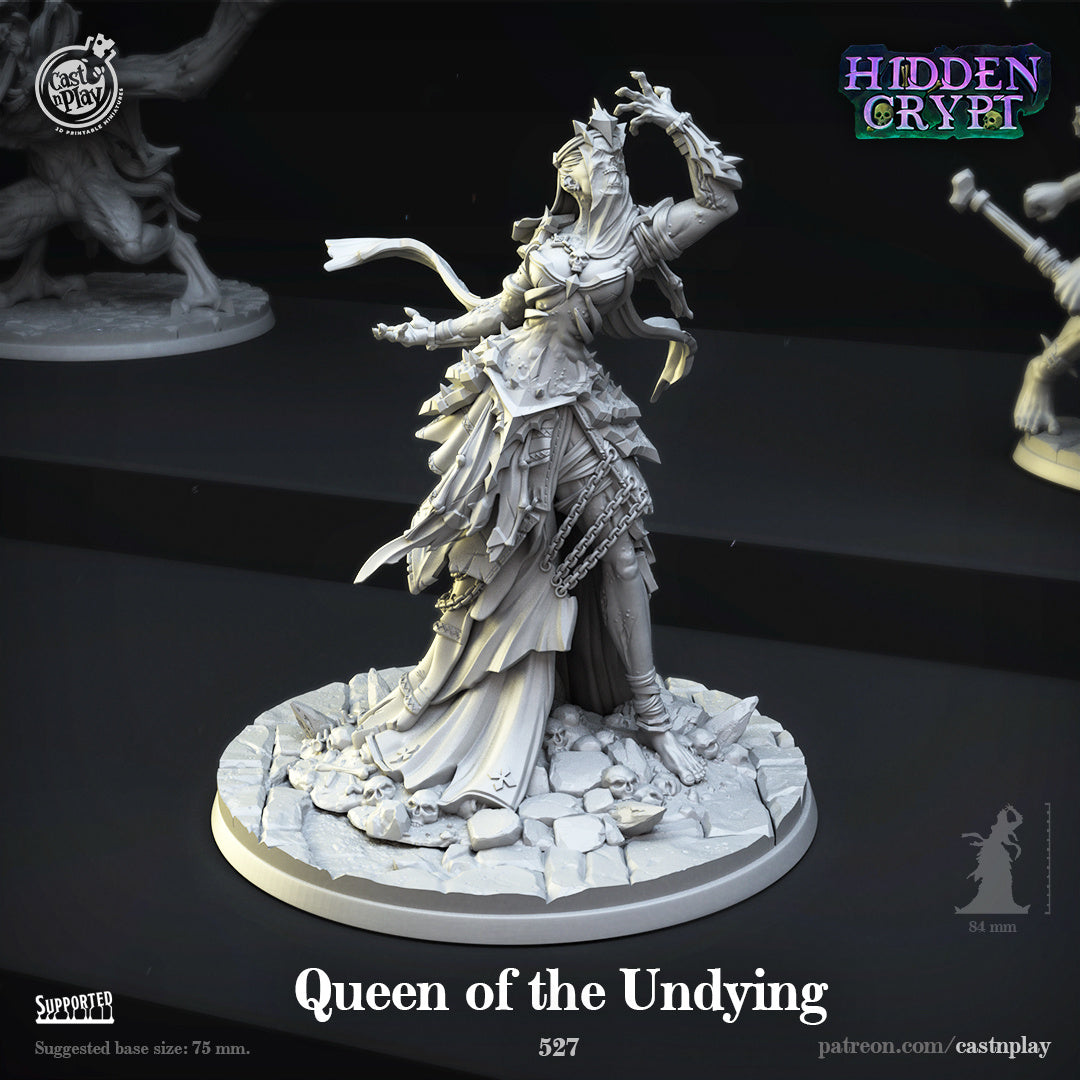 Queen of the Undying - Hidden Crypt | Cast N Play | Resin
