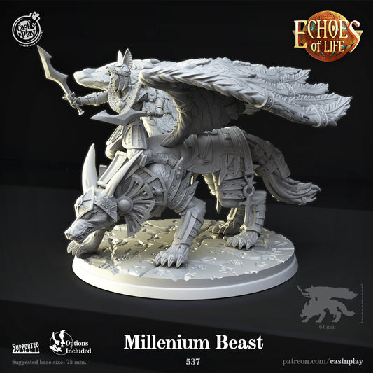 Millennium Beast - Echoes of Life | Cast N Play | Resin