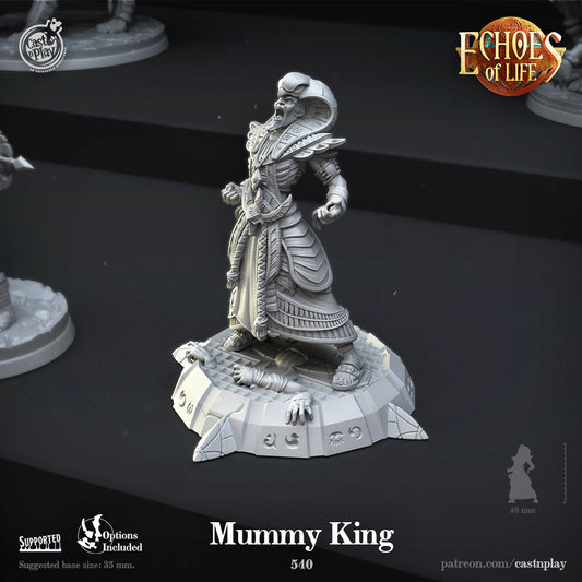 Mummy King - Echoes of Life | Cast N Play | Resin