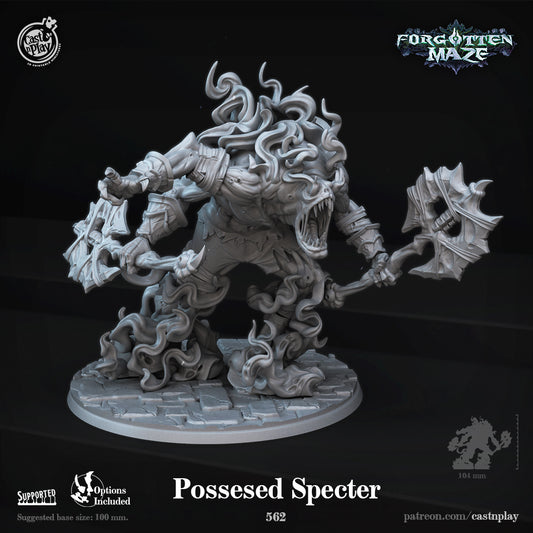 Possessed Specter - Forgotten Maze | Cast N Play | Resin