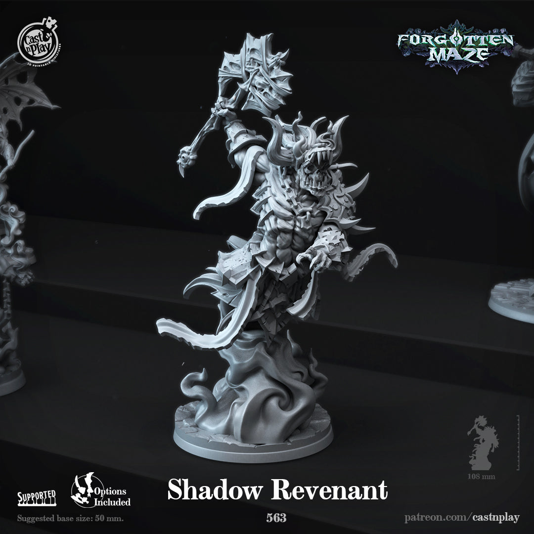 Shadow Revenant - Forgotten Maze | Cast N Play | Resin