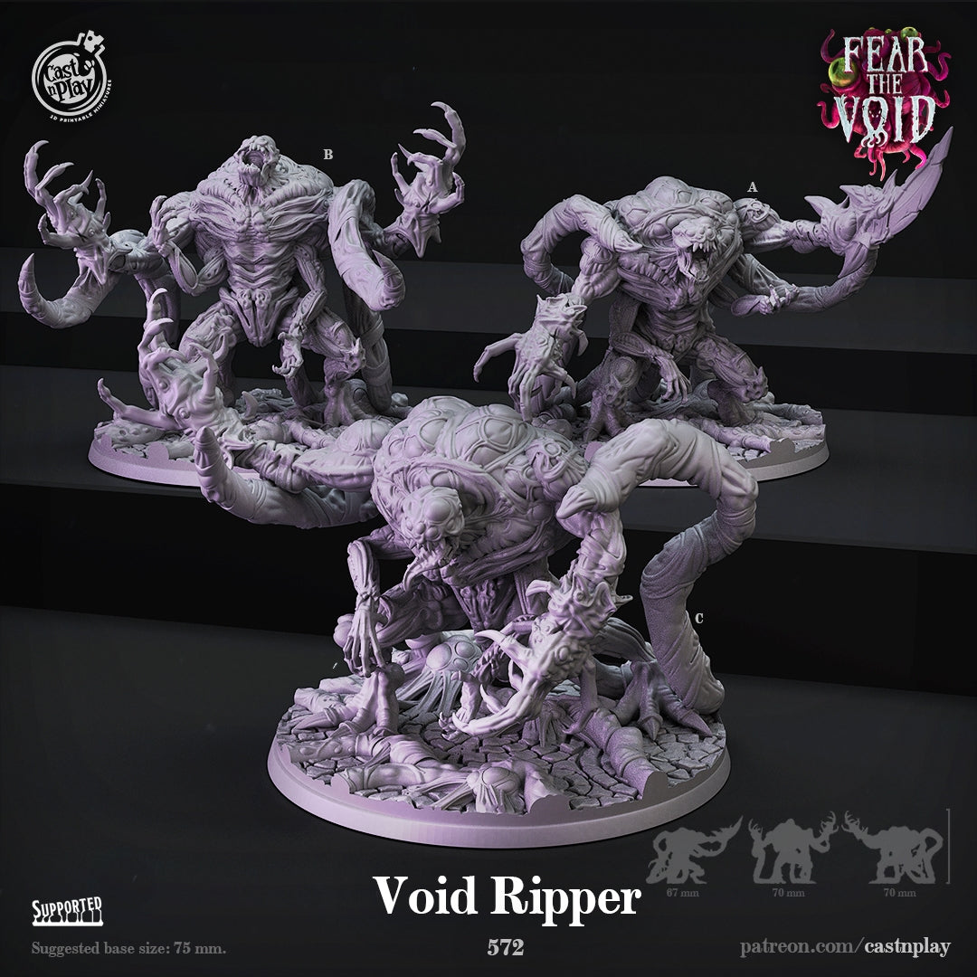 Void Ripper - Fear the Void | Cast N Play | Resin