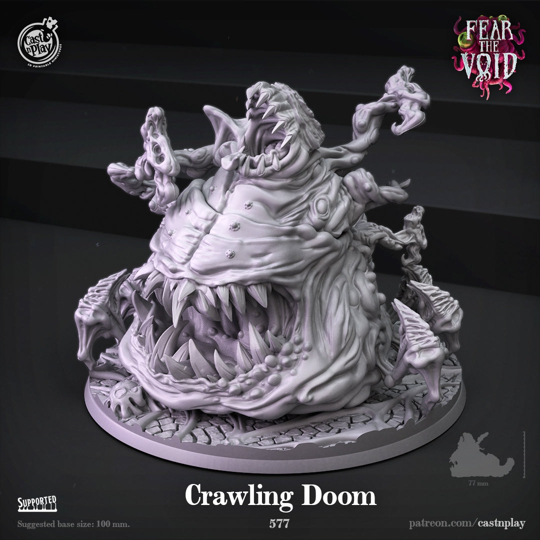 Crawling Doom - Fear the Void | Cast N Play | Resin