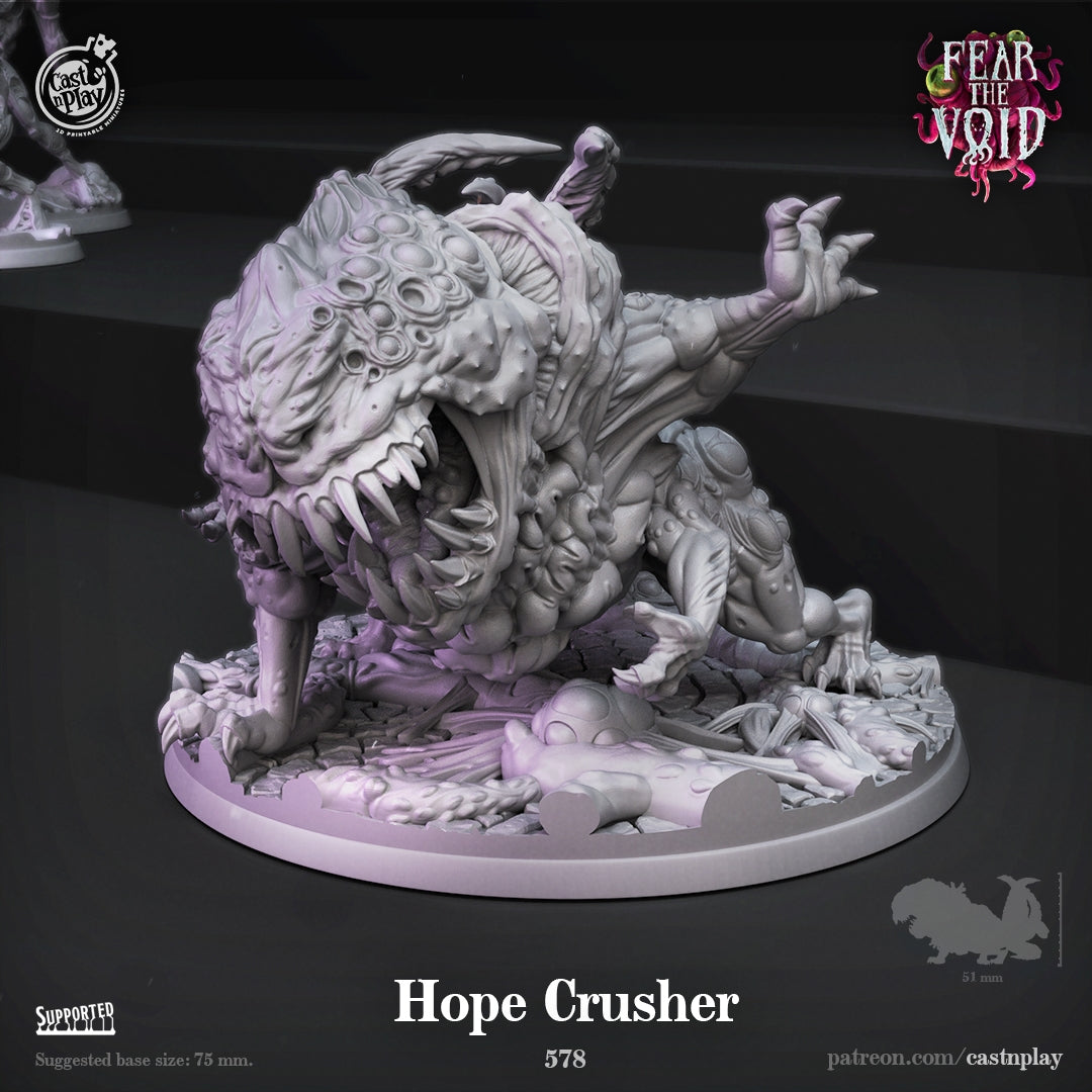 Hope Crusher - Fear the Void | Cast N Play | Resin