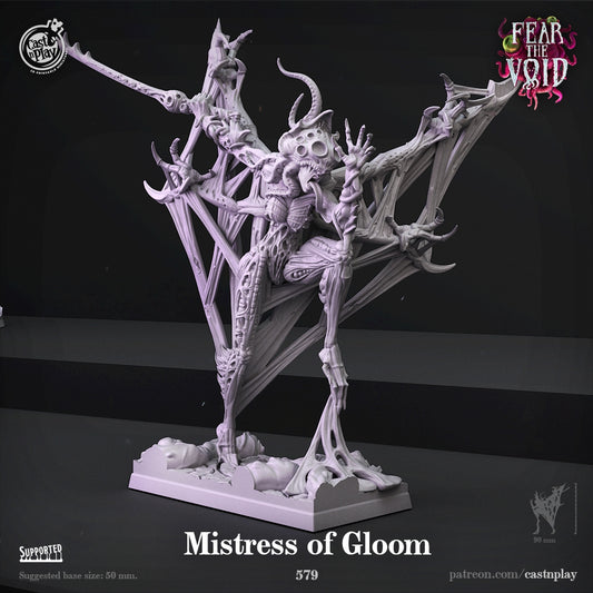 Mistress of Gloom - Fear the Void | Cast N Play | Resin