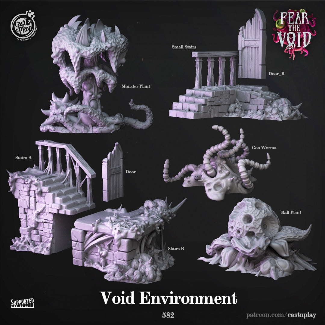 Void Environment - Fear the Void | Cast N Play | Resin