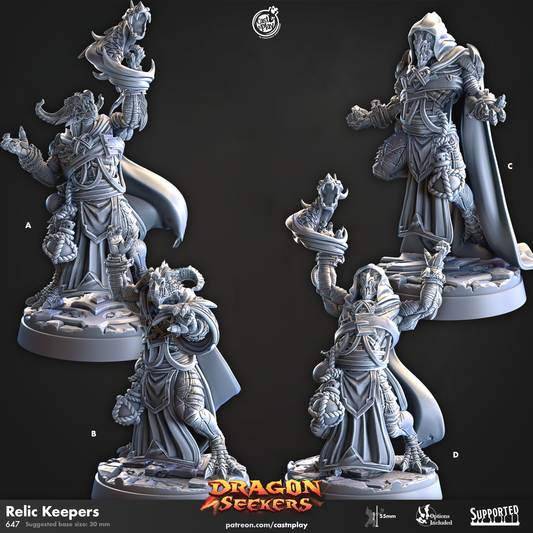 Relic Keepers - Dragon Seekers | Cast N Play | Resin