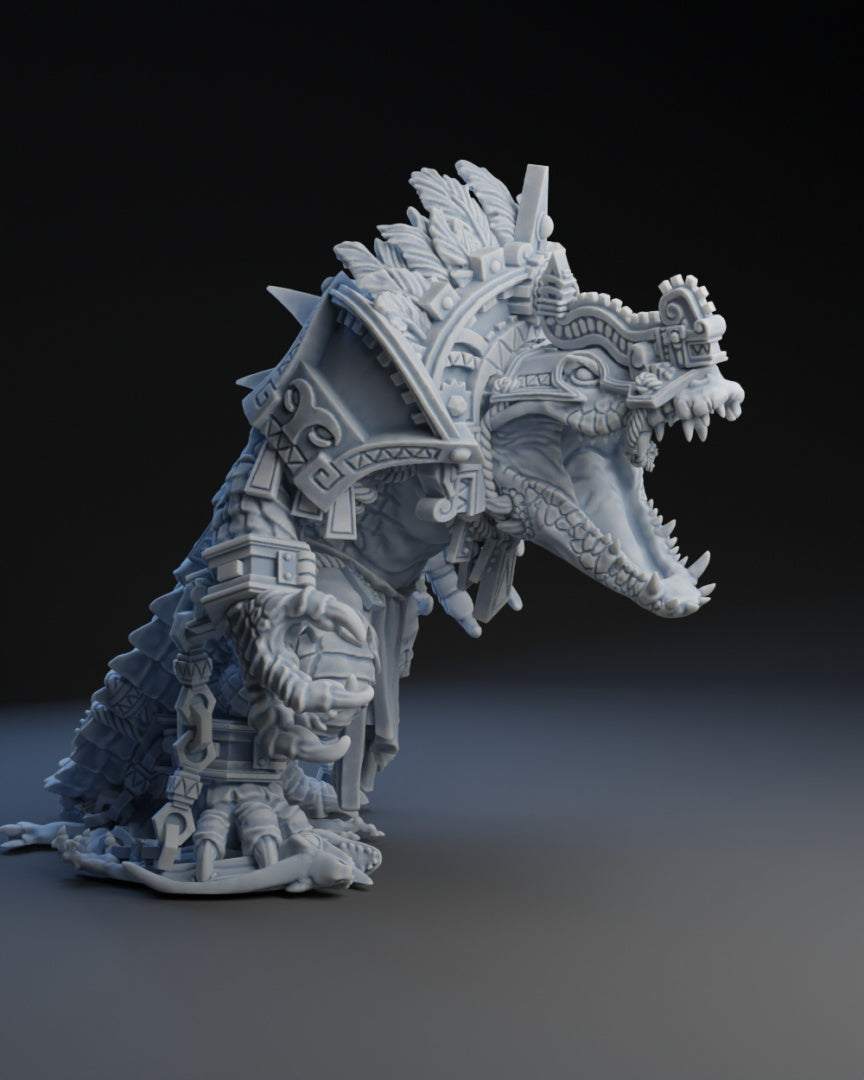 Crocodile Star Player | Brutefun Miniatures | Resin