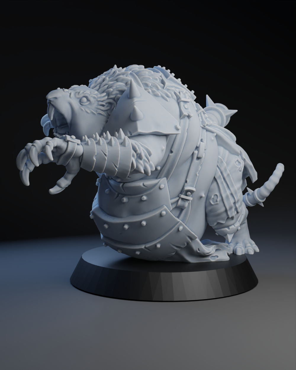 Fat Rat Star Player | Brutefun Miniatures | Resin