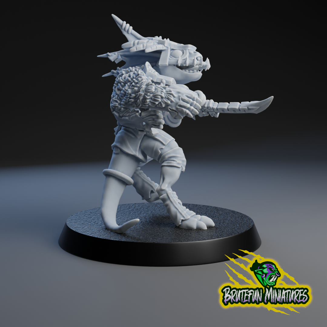 Skink Star Player 1 | Brutefun Miniatures | Resin