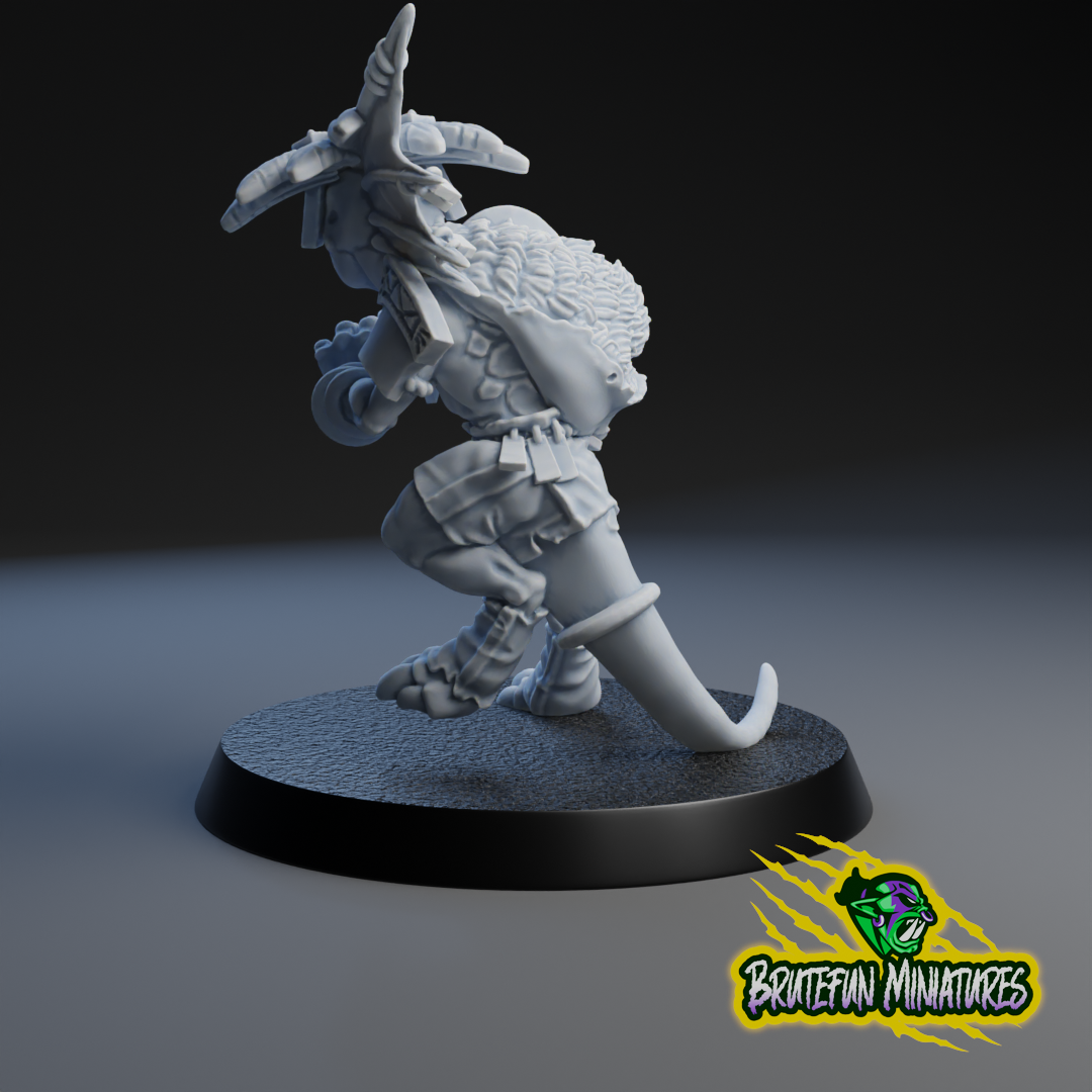 Skink Star Player 1 | Brutefun Miniatures | Resin